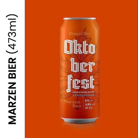 CERVEJA MARZEN OKTOBERFEST 473ML UNIDADE - MARZEN