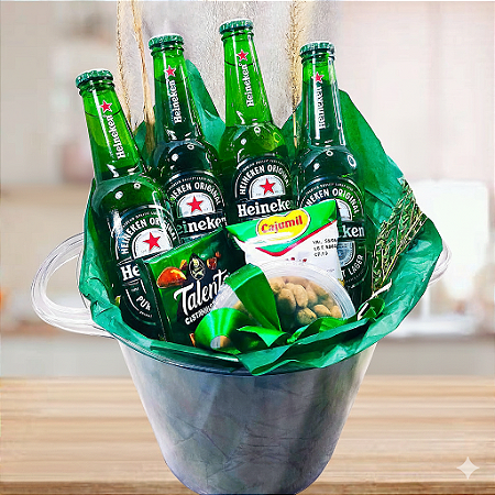 Balde Oktoberfest Heineken e Petiscos cod 091