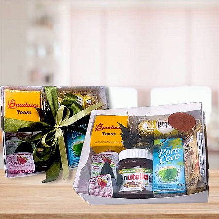 Kit doce manhã com Nutella  Cod 901