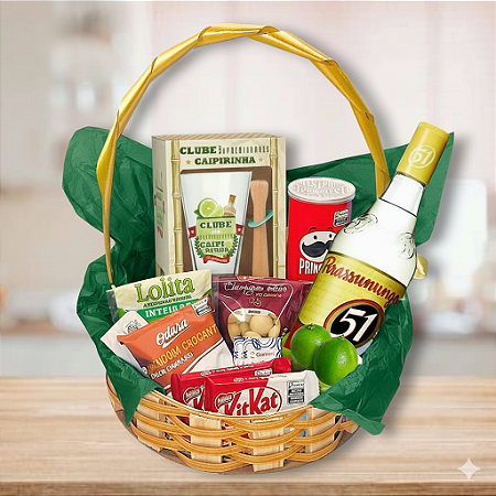 Cesta Melhor Caipirinha do Melhor Papai - 035
