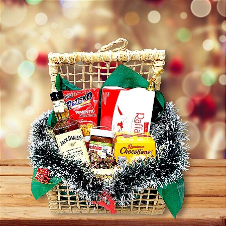 Baú de Natal Wisky Jack Daniels e Rafaello - 375