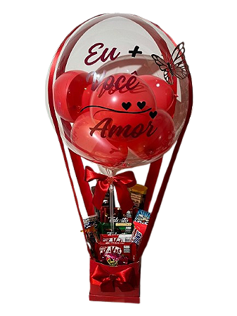 Balão Box com Chocolates EU+VC