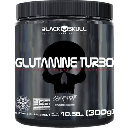 GLUTAMINA TURBO BLACK SKULL 300G