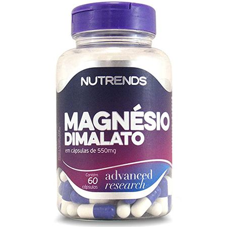 Magnésio Dimalato 60 cápsulas, Nutrends