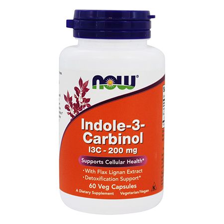 Indole 3 Carbinol I3c 200mg 60 Cap - Now Foods