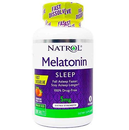 Melatonina 5 90CAPS FAST DISSOLVE NATROL