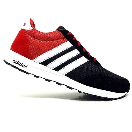 adidas cloudfoam vermelho