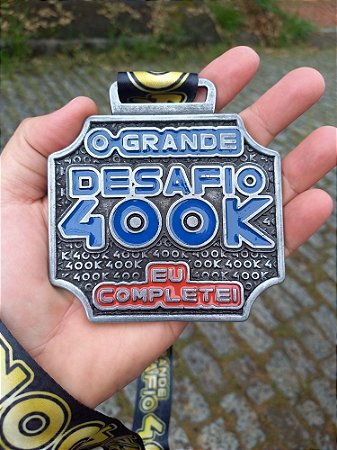 Desafio 400k - Medalha