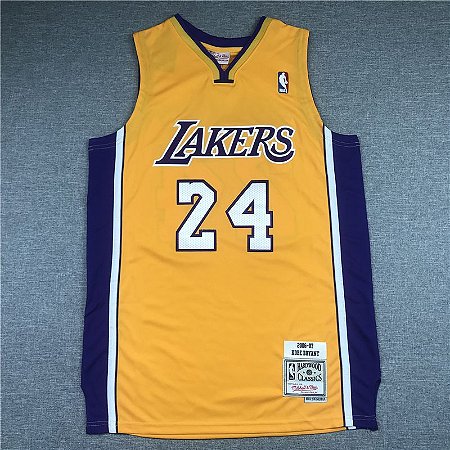 Camisa de Basquete Los Angeles Lakers 2006/07 - Kobe Bryant 24
