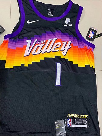 Camisa de Phoenix Suns "The Valley" City Edition 2021 versão authentic Jogador - Personalizável