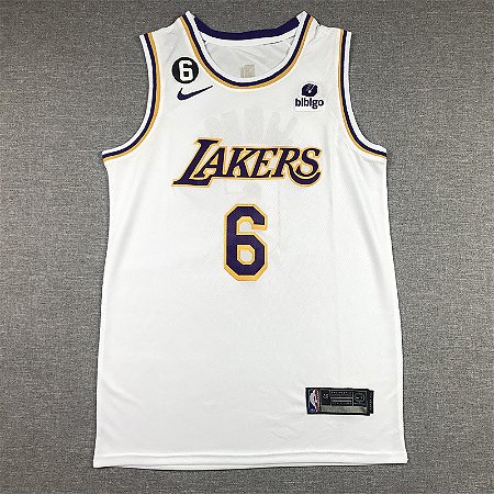 Camisa de Basquete Los Angeles Lakers 2023 - Lebron James 6
