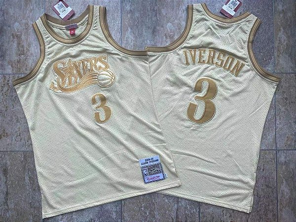 Camisa de Basquete Philadelphia 76ers Allen Iverson - Dunk Import - Camisas  de Basquete, Futebol Americano, Baseball e Hockey