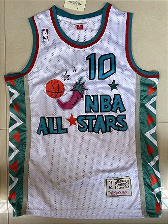 Camisa de Basquete retrô 1995 All Star Game - Charles Barkley 10