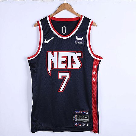 Camisa de Basquete Brooklyn Nets City Edition 2022 Diamond 75th - Kevin Durant 7