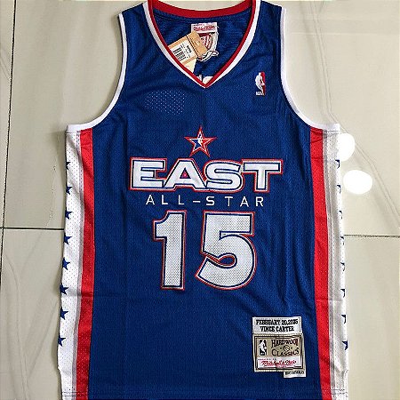 Camisa de Basquete All Star Game EAST 2005 Hardwood Classics M&N - 15 Vince Carter