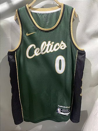 Camisa de Basquete Boston Celtics City Edition - 0 Jason Tatum