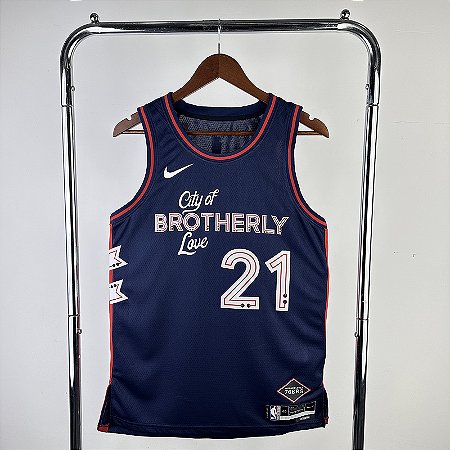 Camisa de Basquete Philadelphia 76ers - Embiid 21