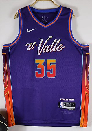 Camisa de Basquete Phoenix Suns City Edition - Kevin Durant 35