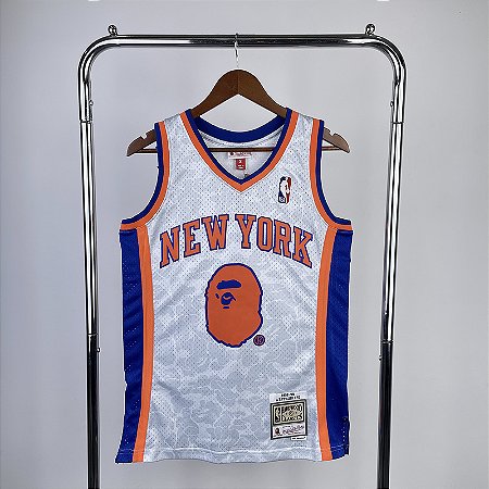 Camisa de Basquete Especial BAPE x New York Knicks