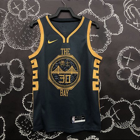 Camisa de Basquete Golden State Warriors "The Bay" - 30 Stephen Curry