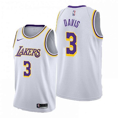 Camisa Los Angeles Lakers - 23 LeBron James - 0 Kuzma - 3 Anthony Davis ...