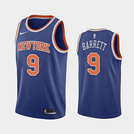 Camisas NY Knicks - 9 RJ Barrett - Dunk Import Camisas de Basquete, Futebol Americano, Baseball Hockey