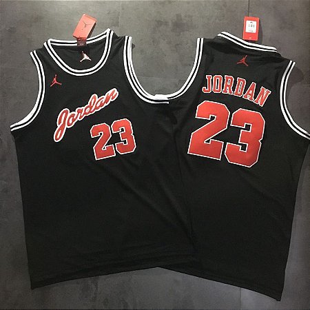 Camisas Retrô Jordan Chicago Bulls - 23 Michael Jordan