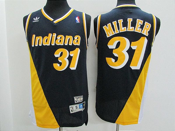 Camisas Retrô Indiana Pacers - 31 Reggie Miller