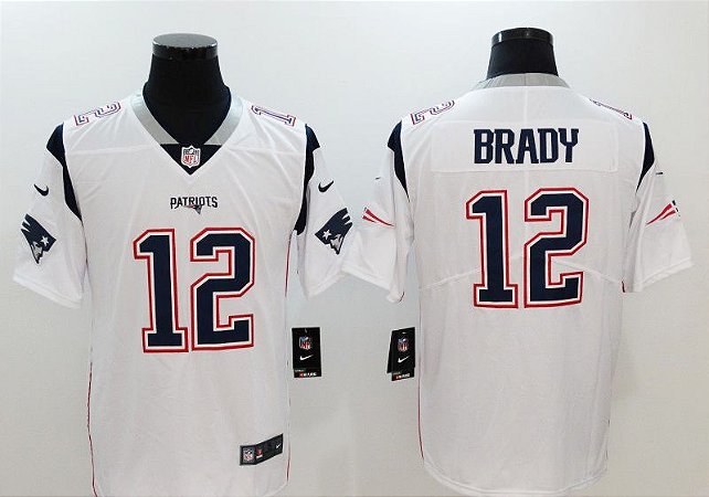 Camisas New England Patriots - 12 Tom Brady, 87 Rob Gronkowski