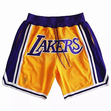 Shorts NBA Just Don - Los Angeles Lakers - Dunk Import - Camisas de ...