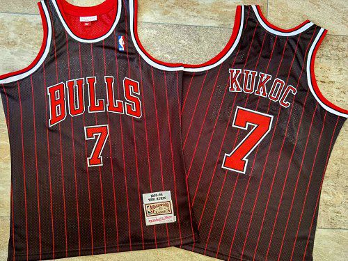 Camisa de Basquete Chicago Bulls Hardwood Classics M&N - 7 Kukoc