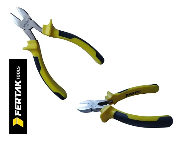 Alicate De Corte Diagonal 6 Polegadas 1023 Fertak