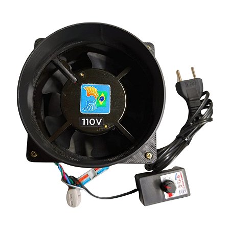 Exaustor 125mm com Controlador