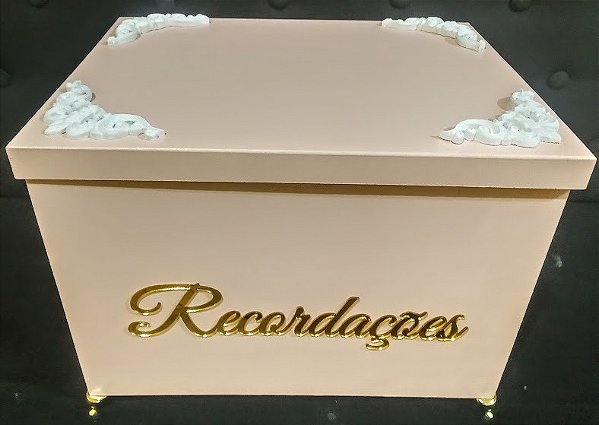 Caixa porta objetos, recordações e utilidades tamanho grande