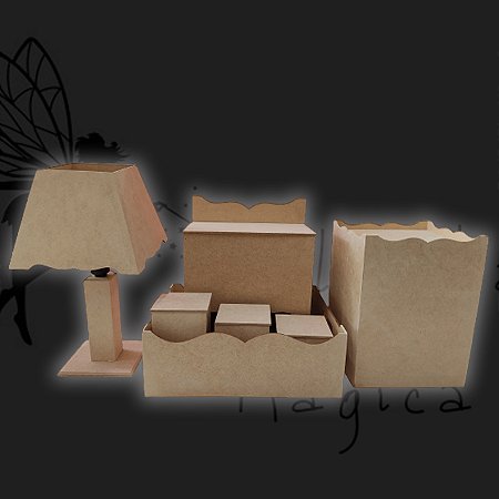 KIT HIGIENE BEBÊ LISO CRU 07 PEÇAS C/FIAÇÃO