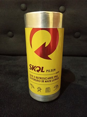 CANECA ARTESANAL DE ALUMINIO SEM ALÇA SKOL