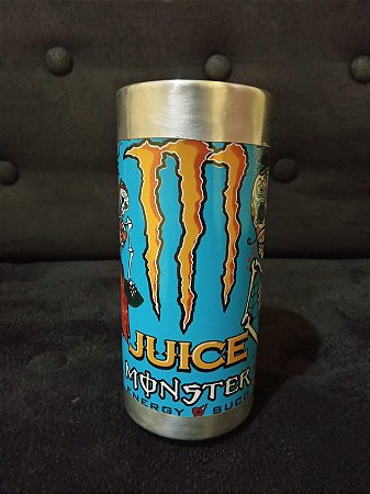CANECA ARTESANAL DE ALUMINIO SEM ALÇA MONSTER JUICE