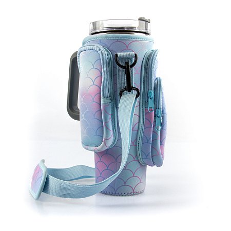 Capa de garrafa de água de neoprene de 30 onças 40 onças para Stanley Quencher C
