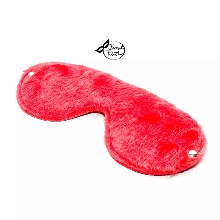 Venda para olhos em Pelucia - vermelho