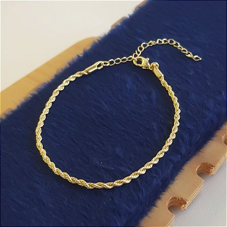 PULSEIRA BAIANO BANHADA OURO 18K