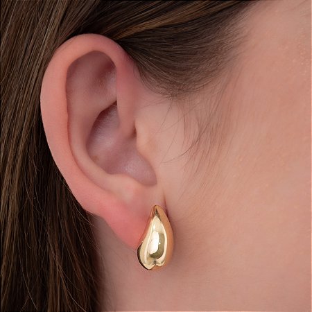 BRINCO FEMININO GOTA HAILEY P (2CM)