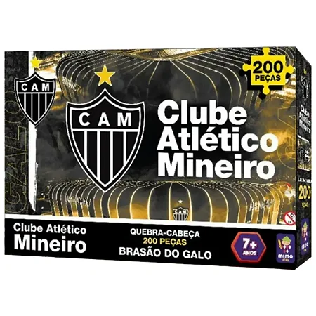 Quebra Cabeça Atlético Mineiro 200 Peças 2571