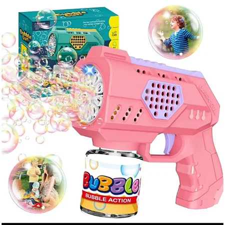 Lançador De Bolhas Com Solução