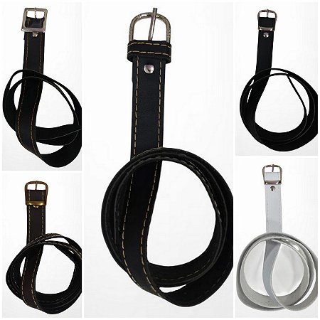 Cinto Infantil C/ Fivela Para Meninos Várias Cores e Tamanhos