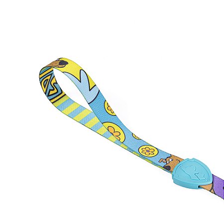 Guia Para Cachorro Tradicional Scooby-Doo FreeFaro 1,2m Verde e Azul - M