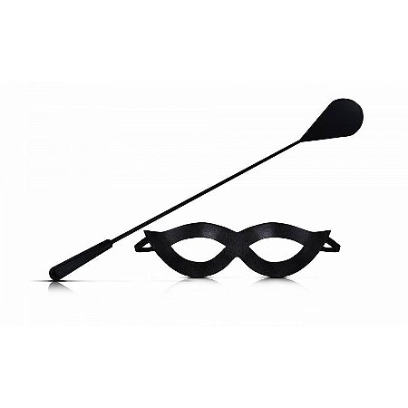 Chicote com Máscara Simples - Sexy Fantasy