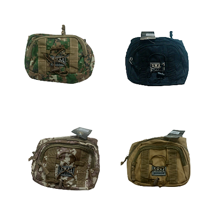Pochete Para Cintura  Camuflada Militar 3 Bolsos Masculino
