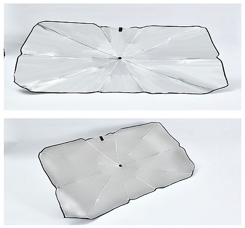 Parasol Para-Sol Protetor solar Painel Carro Guarda Chuva