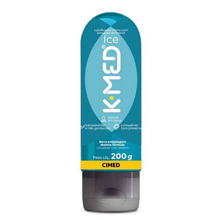 K-Med Lubrificante Íntimo ICE-Função Refrescante -200 mL