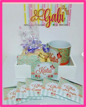 KIT CHÁ PERSONALIZADO